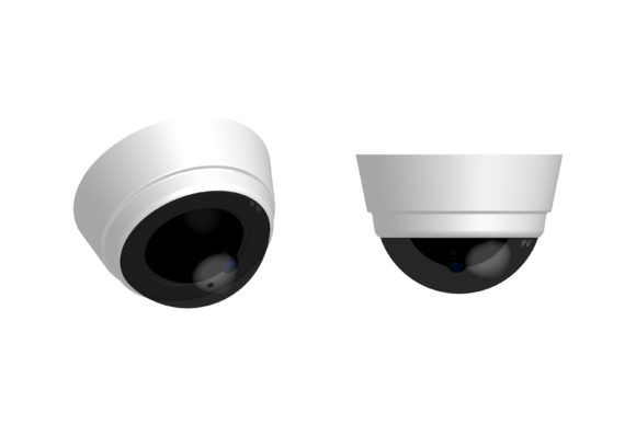 Round Security Camera in Realistic 3D Design: A Comprehensive Guide for Digital Assets